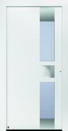 Двери входные алюминиевые Hormann Thermo Carbon Мотив 302 в Константиновске