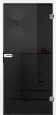 Двери Hormann — Dark grey, тонированная поверхность стекла (ESG)